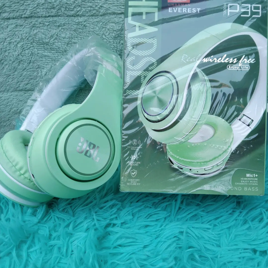 P39 Bluetooth wireless stereo headphones