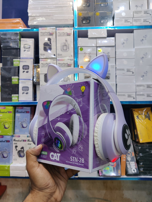 P39 Bluetooth Cat headphones